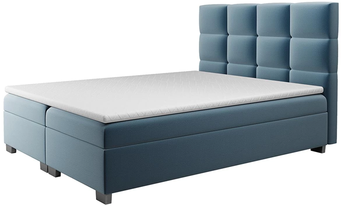 Alfa 14 krevet sa prostorom za odlaganje 140x213x116 plava