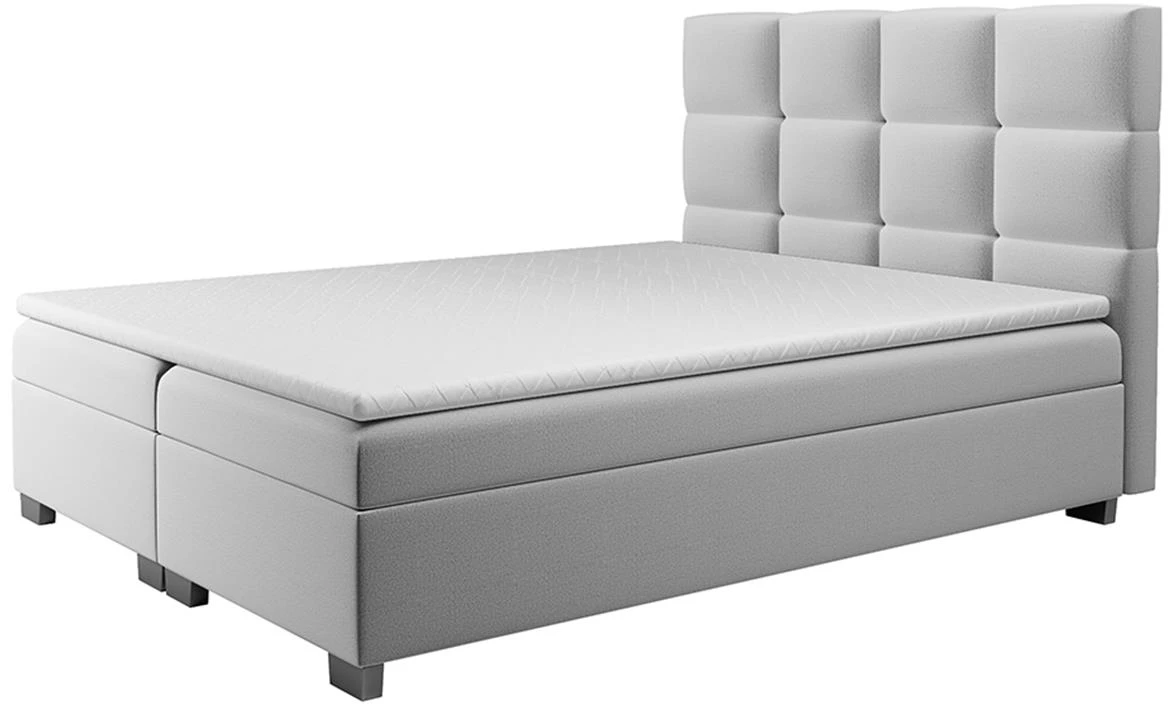 Alfa 17 krevet sa prostorom za odlaganje 140x213x116 siva