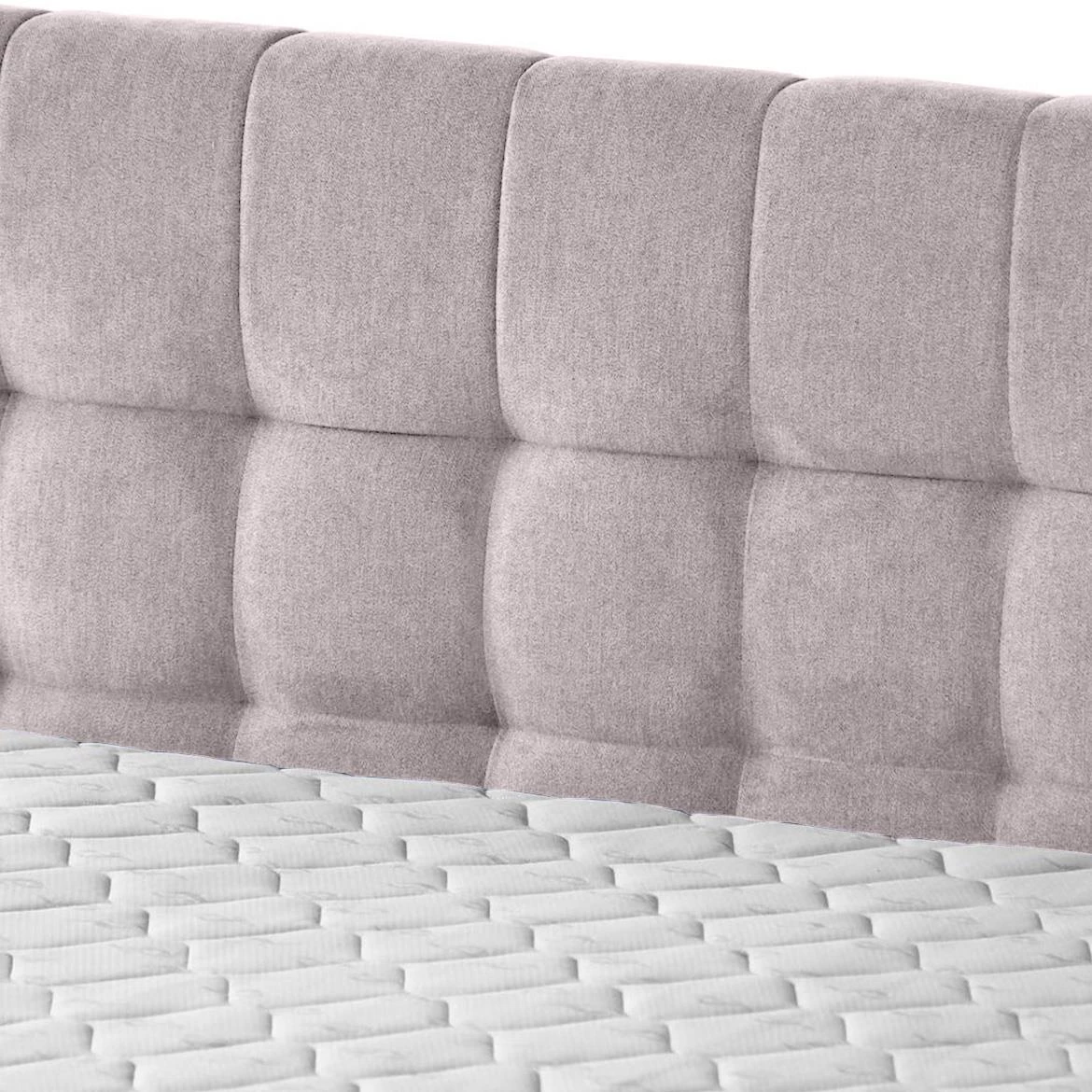 Aston 19 krevet sa prostorom za odlaganje i rasvetom 186x211x137 cm ružicasta