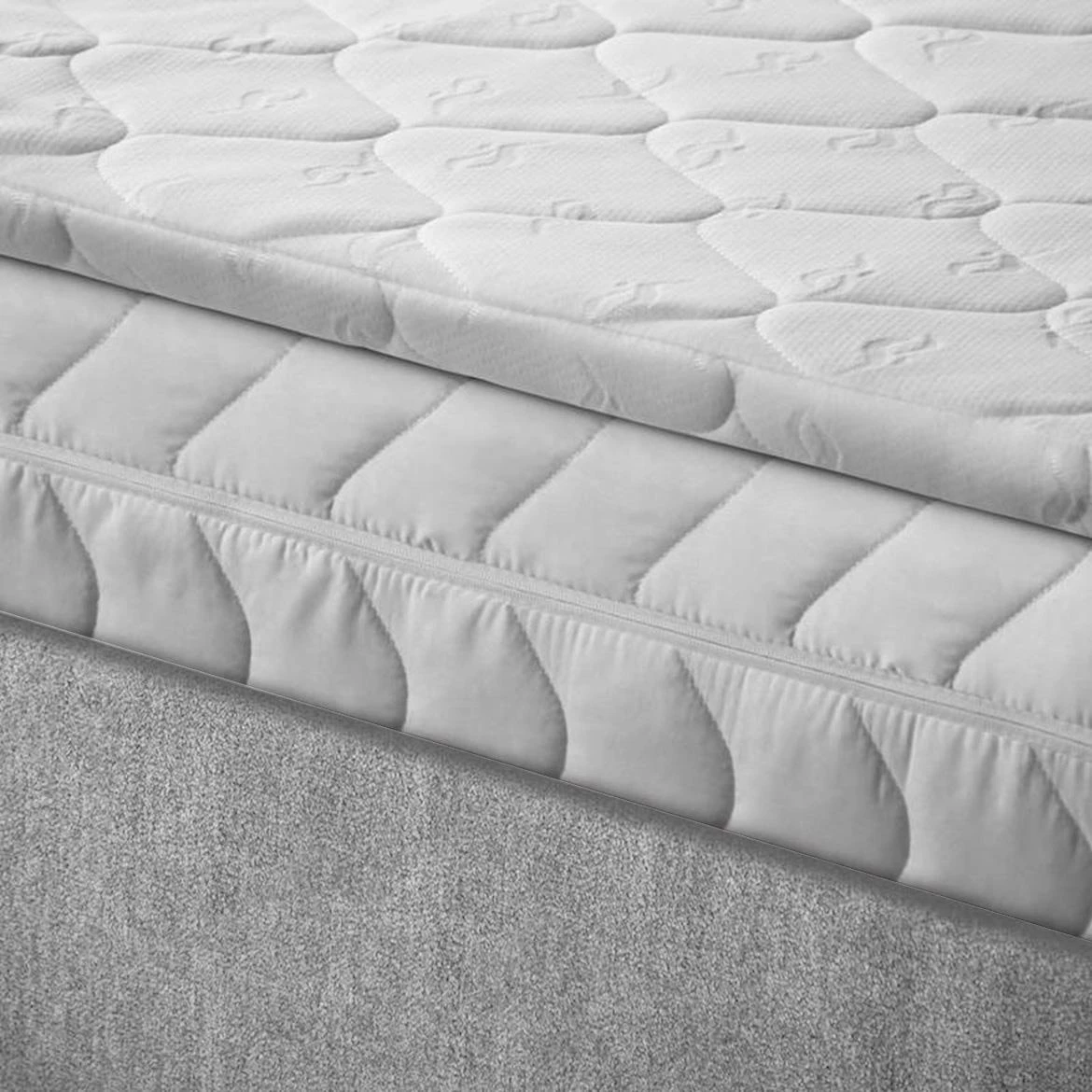 Aston 15 krevet sa prostorom za odlaganje i rasvetom 166x211x137 cm siva