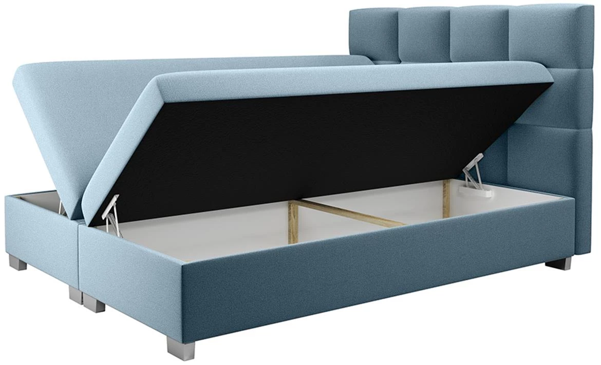 Alfa 14 krevet sa prostorom za odlaganje 180x213x116 cm plava