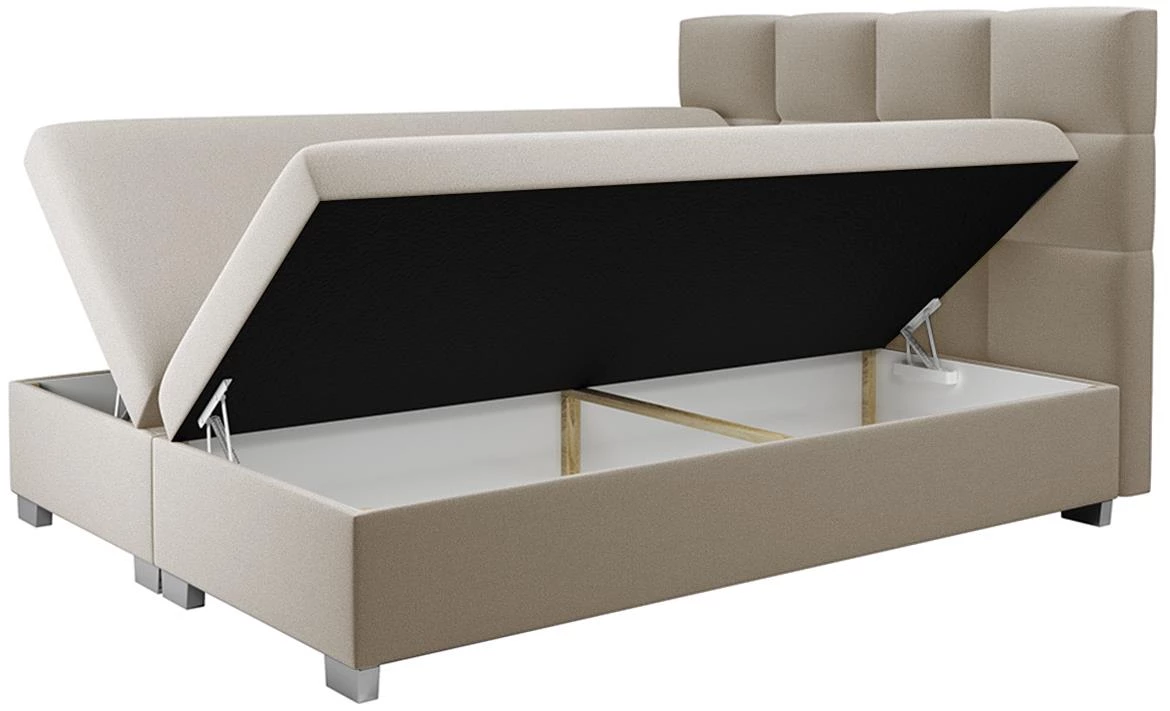 Alfa 03 krevet sa prostorom za odlaganje 160x213x116 cm bež