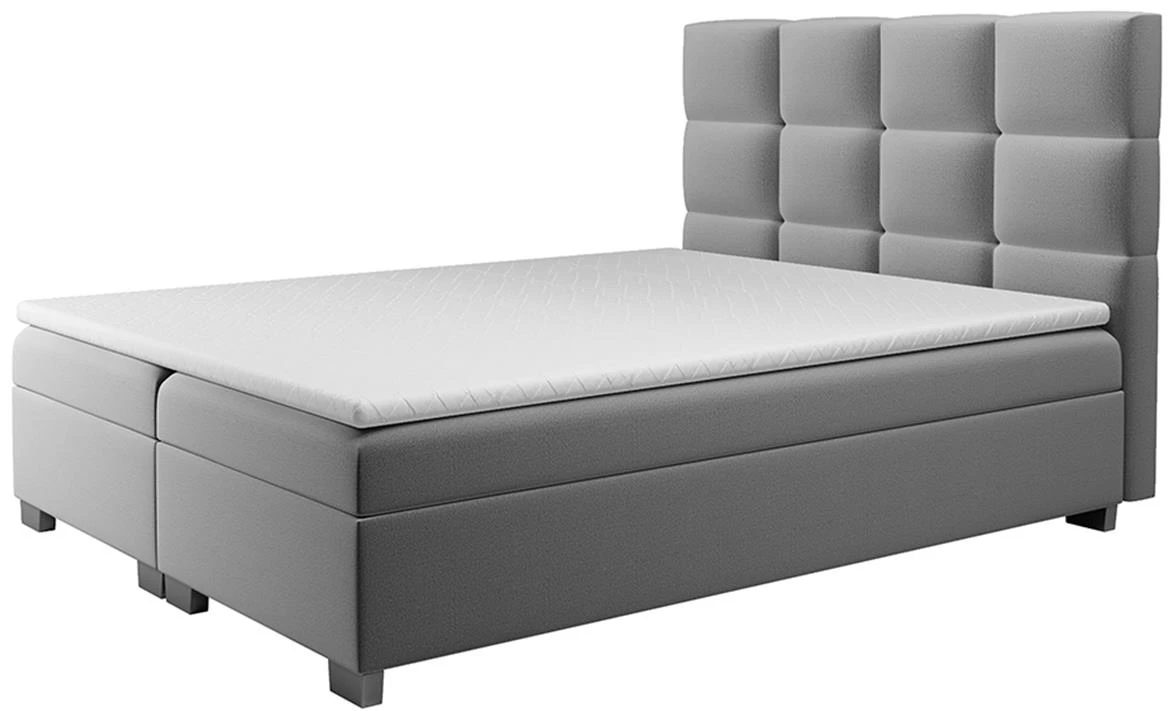 Alfa 13 krevet sa prostorom za odlaganje 160x213x116 cm siva