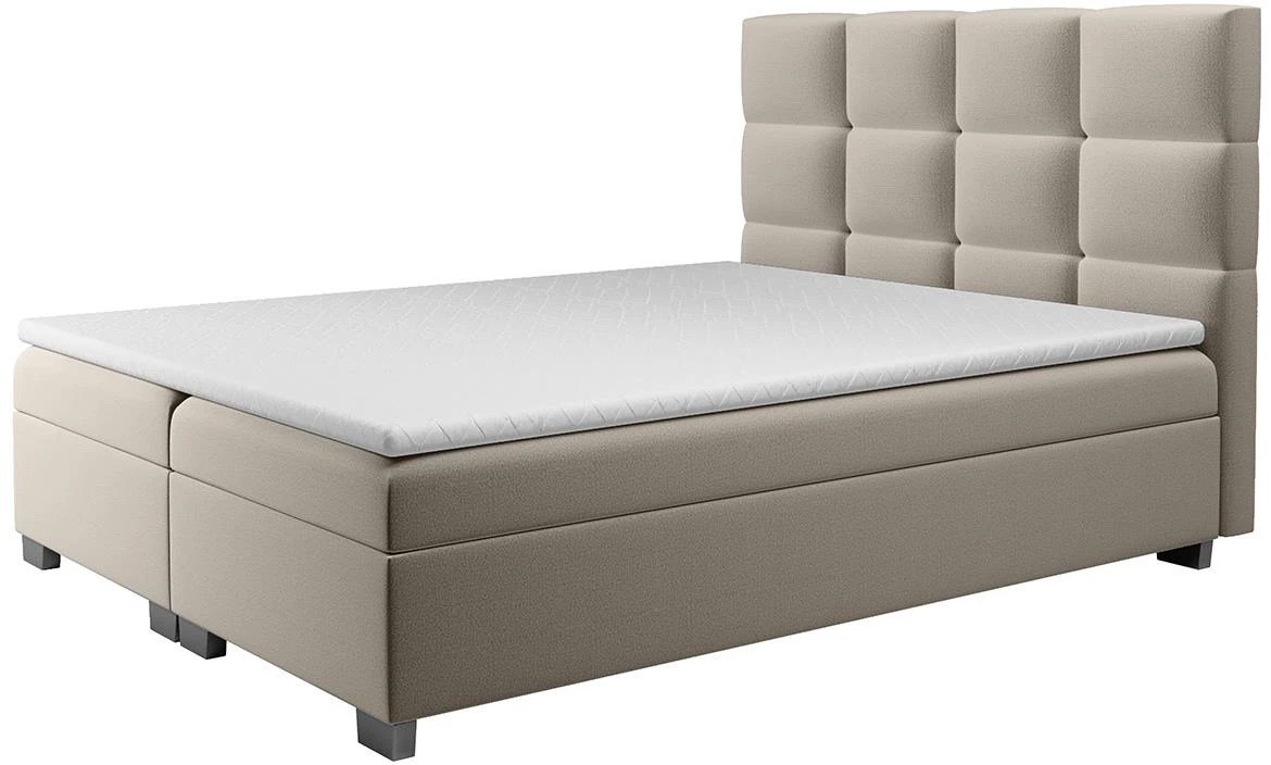 Alfa 03 krevet sa prostorom za odlaganje 160x213x116 cm bež