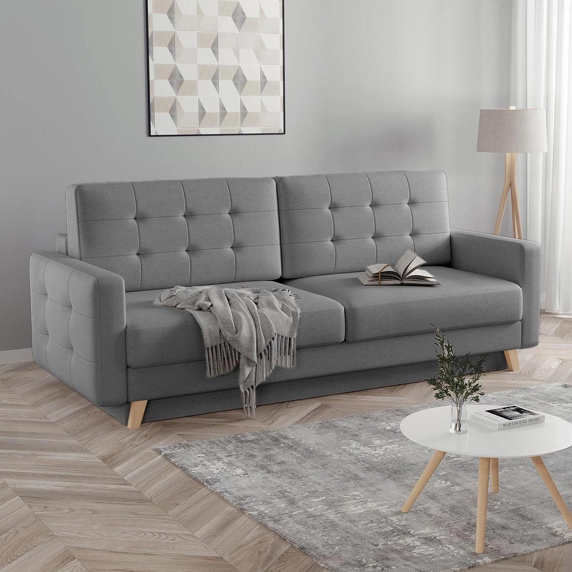 Vegas Velo 634 trosed 229x97x95 cm siva univerzalna