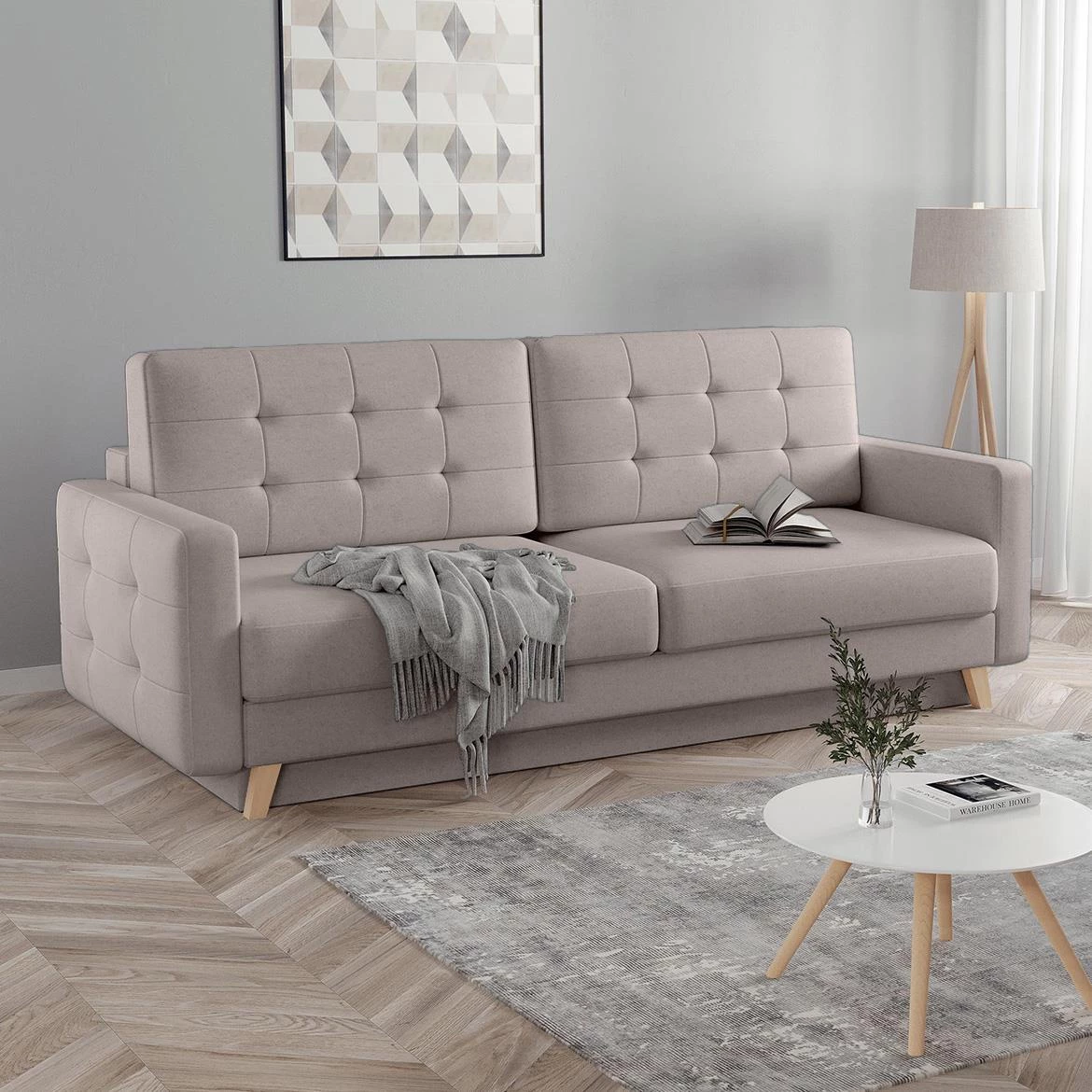 Vegas Velo 624 trosed 229x97x95 cm bež univerzalna