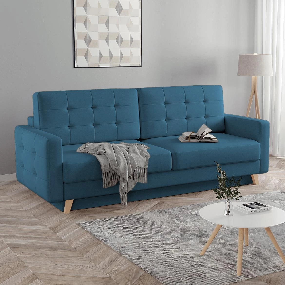 Vegas Velo 631 trosed 229x97x95 cm plava univerzalna