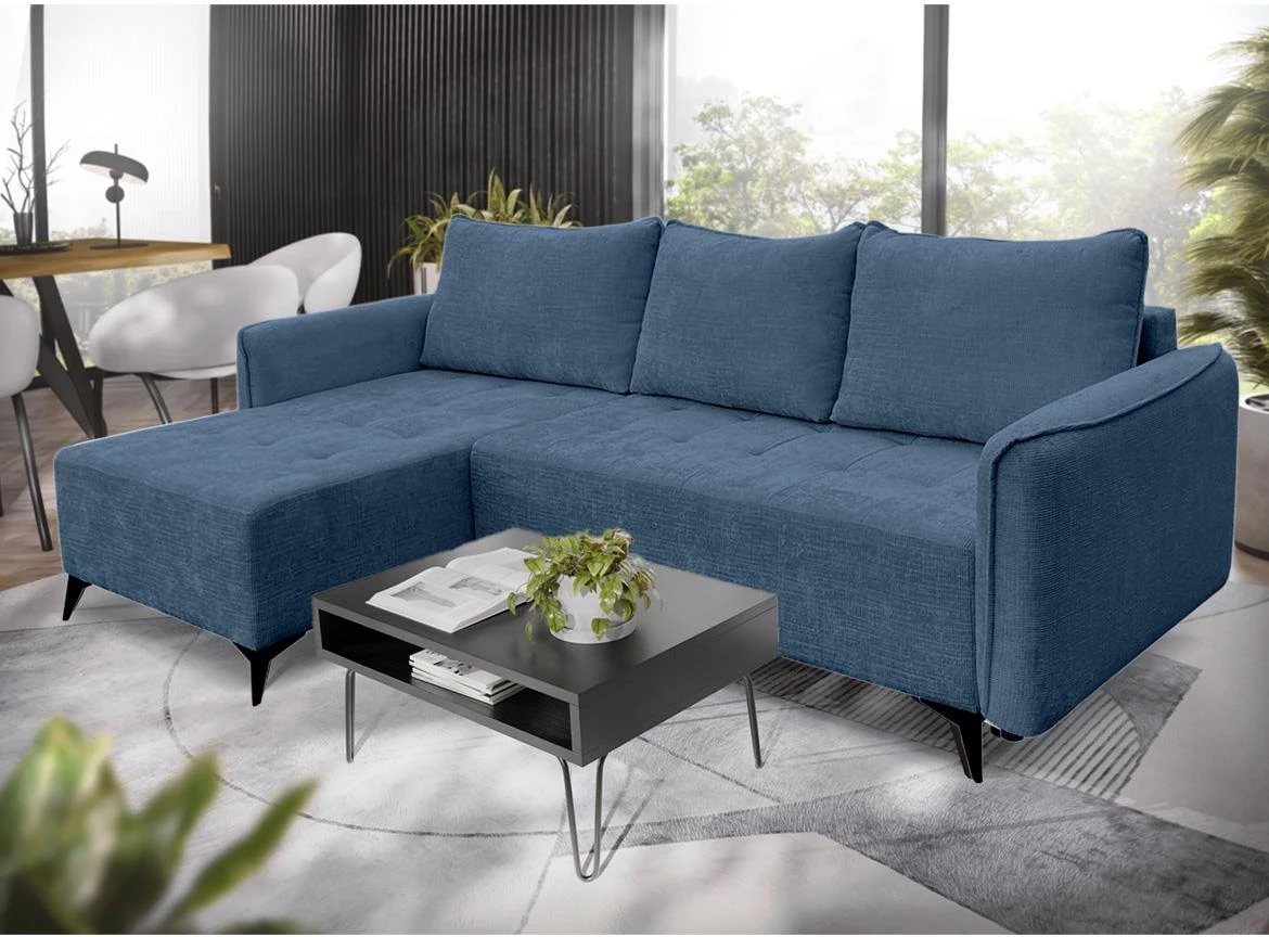 Fargo Astra 14 ugaona garnitura 275x160x80 cm plava univerzalna