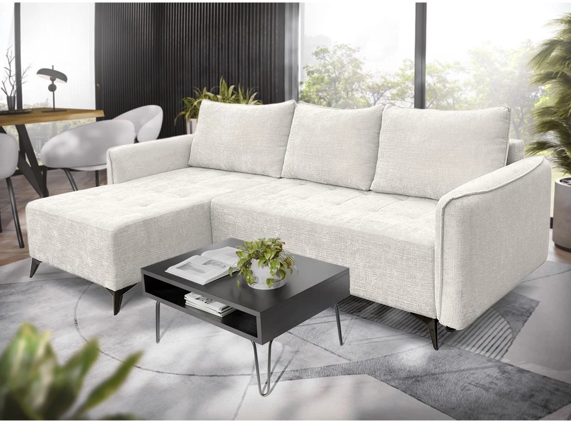 Fargo Astra 3 ugaona garnitura 275x160x80 cm bež univerzalna