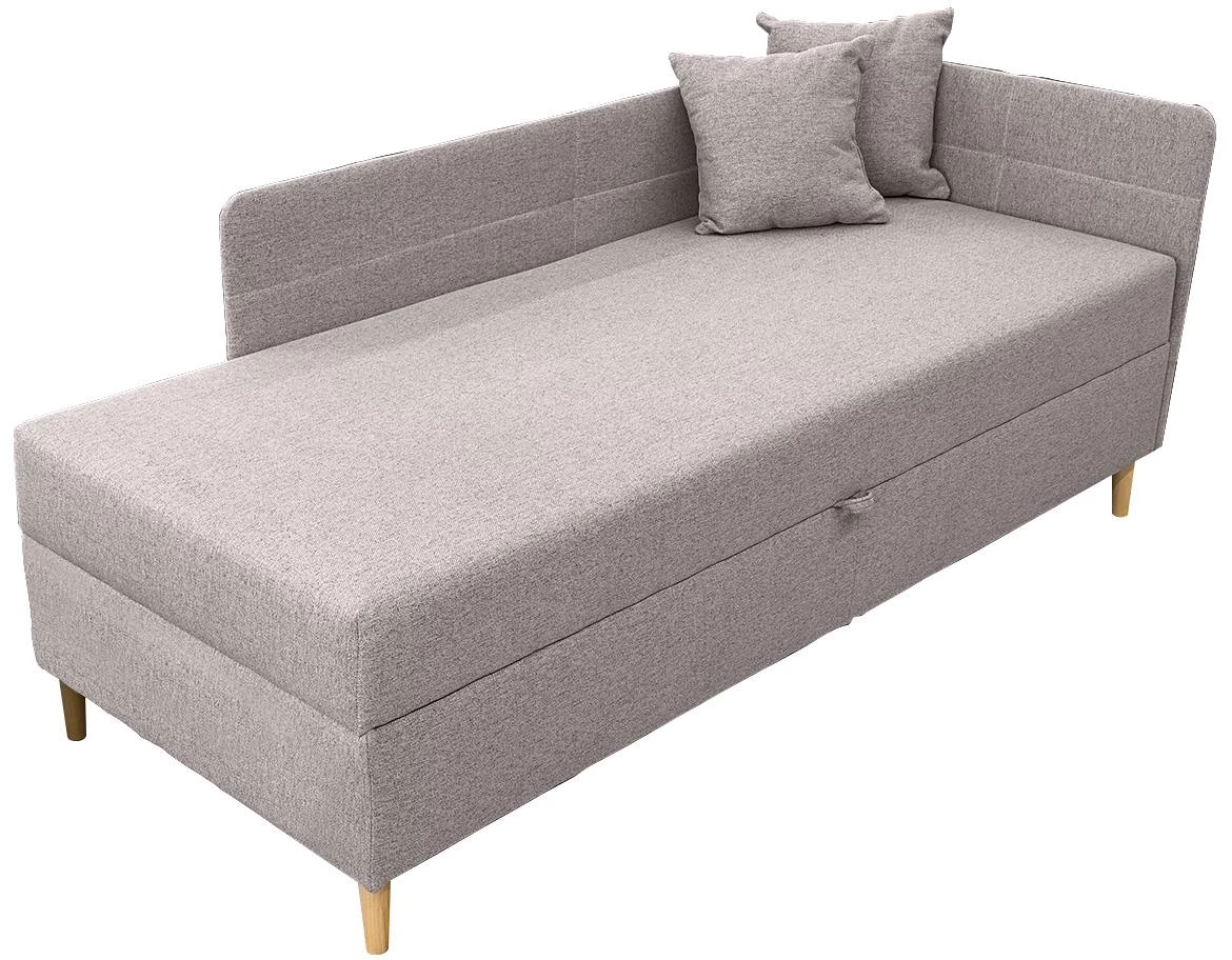 Olimp Pocket P Neve 13 krevet sa prostorom za odlaganje 94x204x82 cm bež desni