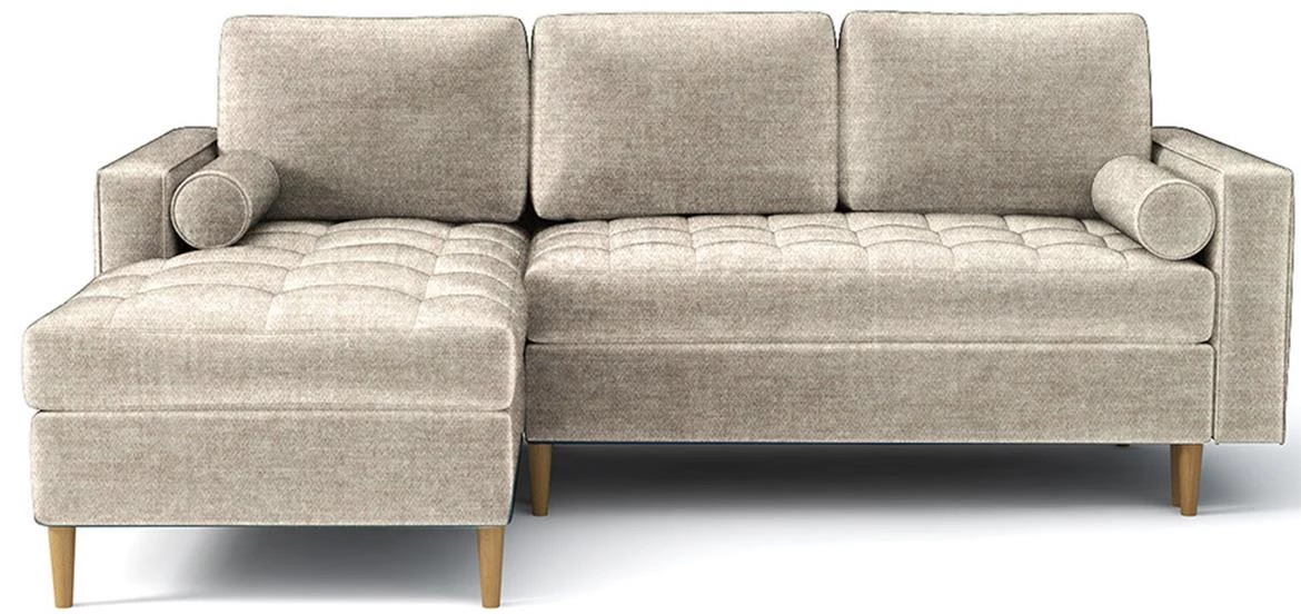 Monza Viva 2 ugaona garnitura na razvlacenje 246x172x101 cm bež leva