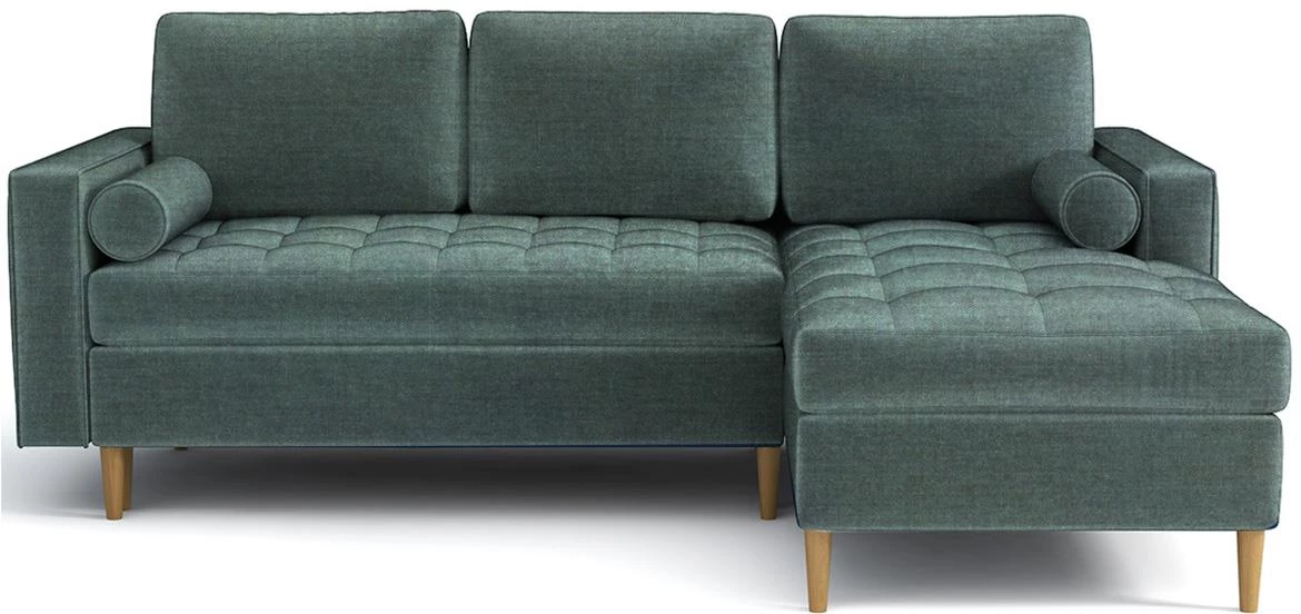 Monza Viva 12 ugaona garnitura na razvlacenje 246x172x101 cm zelena desna