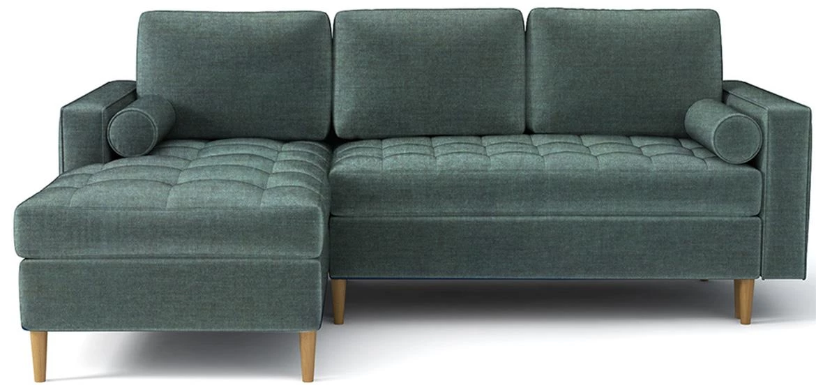 Monza Viva 12 ugaona garnitura na razvlacenje 246x172x101 cm zelena leva