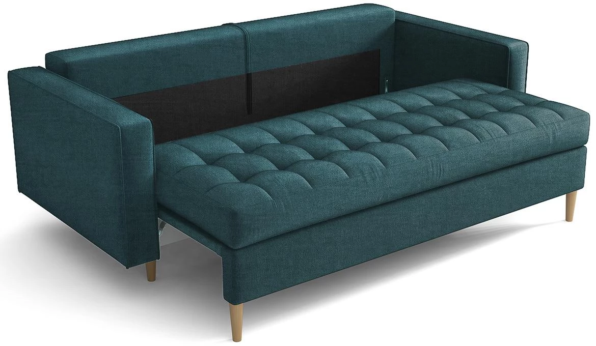 Sofa Monza Viva 12 trosed sa ležajem 226x102x101 cm zelena reverzibilan