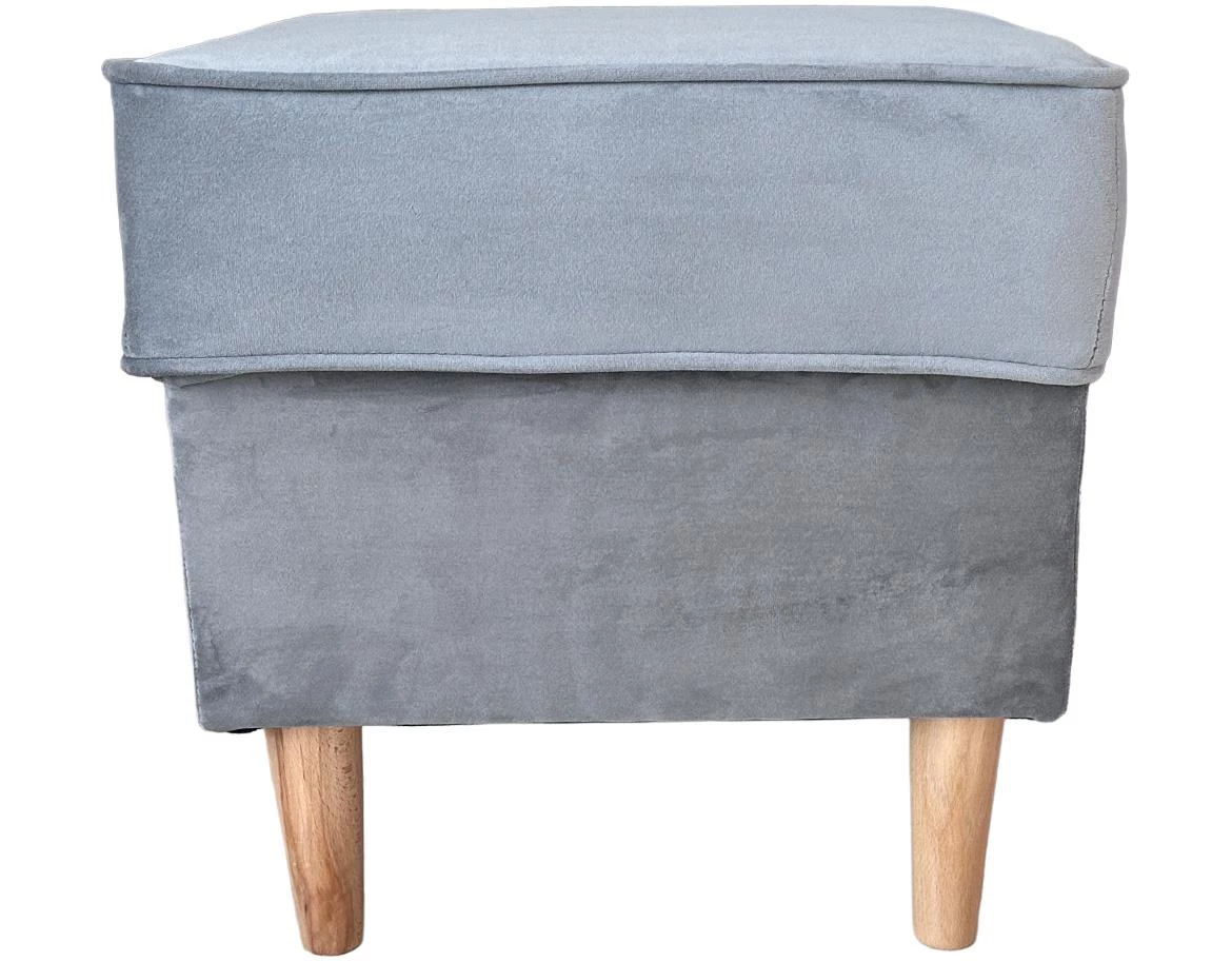 Kingston Royal 28 00/1 tabure 41x41x42 cm siva