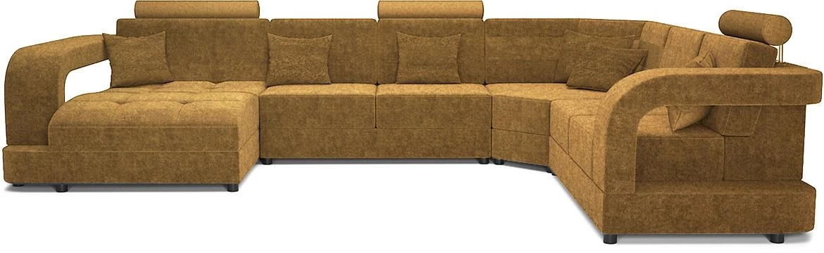 Douglas C L Morena 8 ugaona garnitura 385x280x100 cm žuta desna