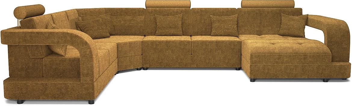 Douglas C P Morena 8 ugaona garnitura 385x280x100 cm žuta leva