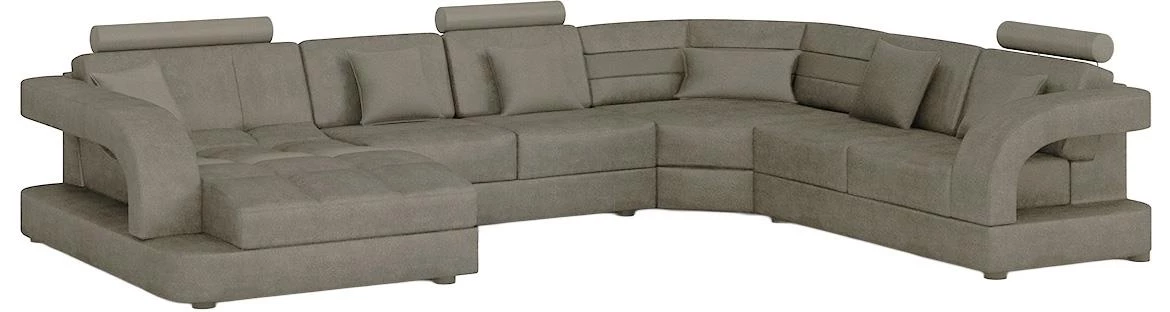 Douglas C L Morena 6 ugaona garnitura 385x280x100 cm bež desna