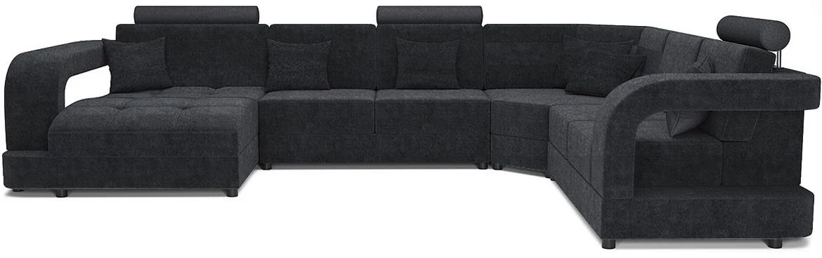 Douglas C L Morena 1 ugaona garnitura 385x280x100 cm siva desna