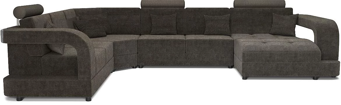 Douglas C P Morena 5 C ugaona garnitura 385x280x100 cm braon leva