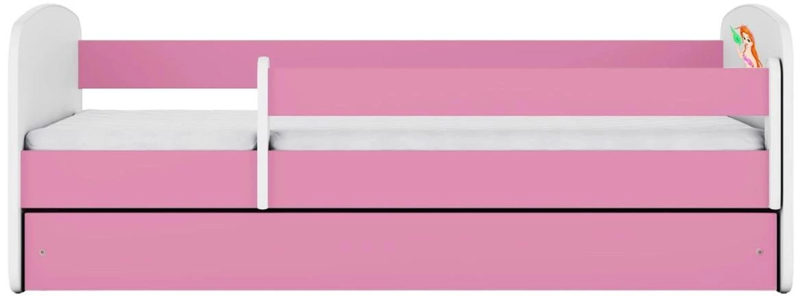 Babydreams decji krevet sa podicom 90x164x61 cm ružicasti