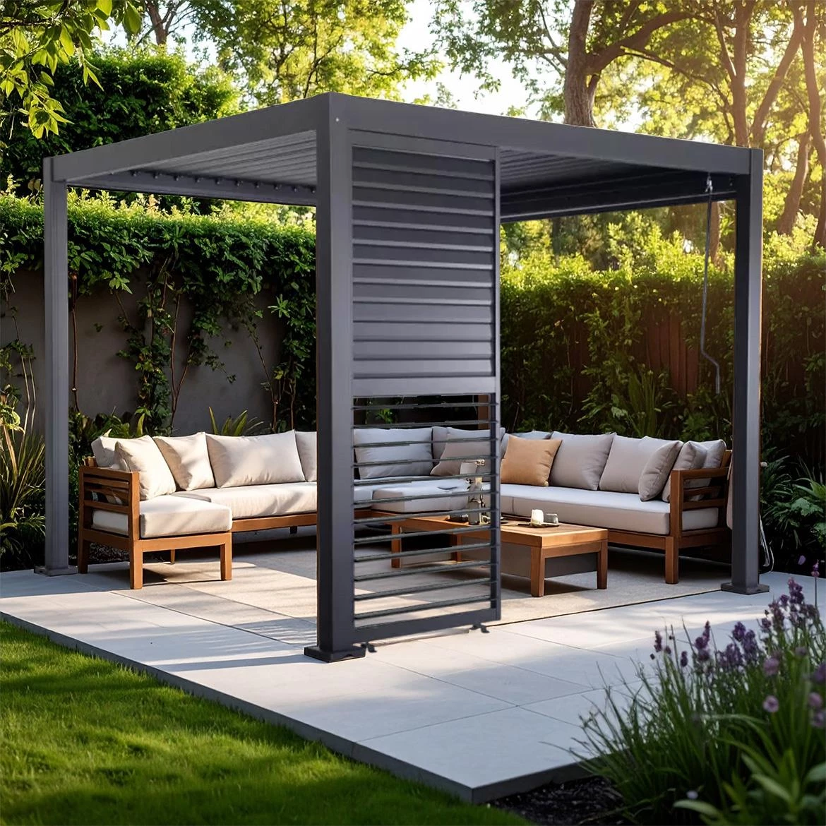 Merkur baštenska žaluzina za paviljon 93x235 cm