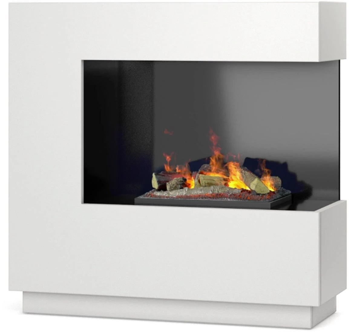 Elektricni kamin Zen Right 400/600 bijeli