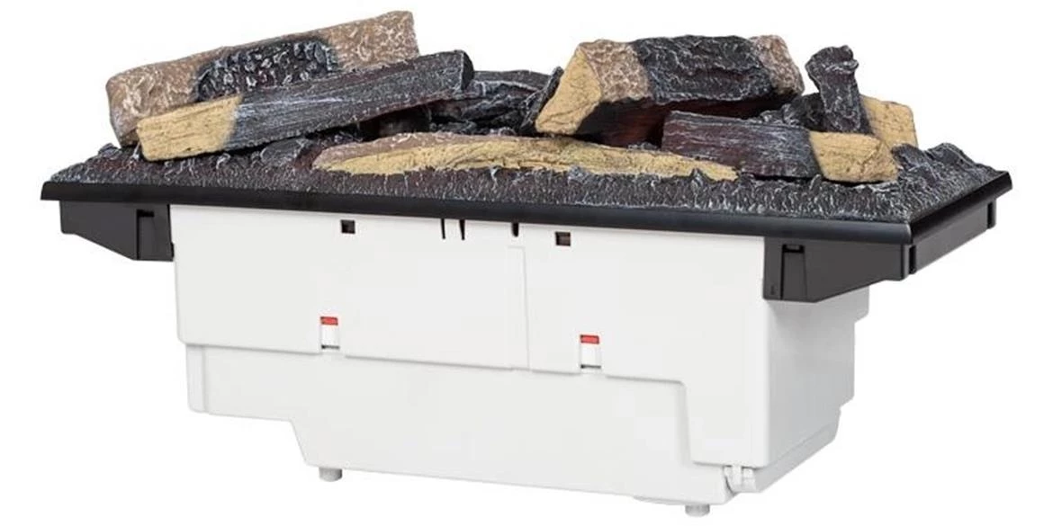 Elektricni kamin Tecero Cassette 400/600 bijela/hrast