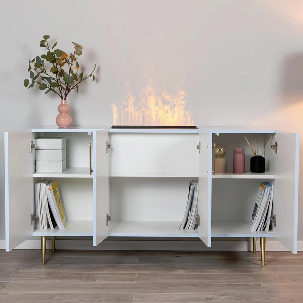 Elektricni kamin Prins 500 Baby Blue