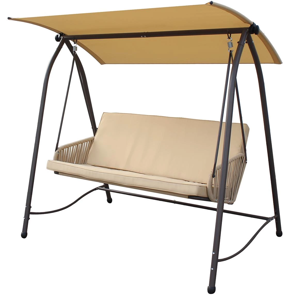 Hustawka baštenska ljuljaška 175x110x159 cm, bež