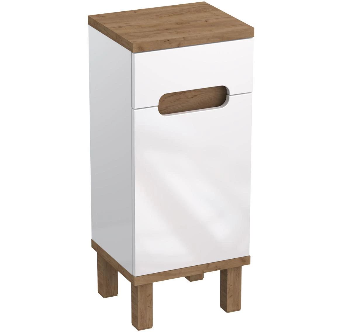 Ovo kupatilski ormaric 35,2x30,1x82,5 cm beli