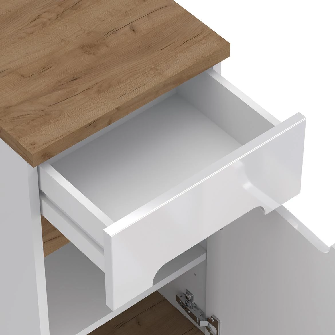 Ovo kupatilski ormaric 35,2x30,1x82,5 cm beli