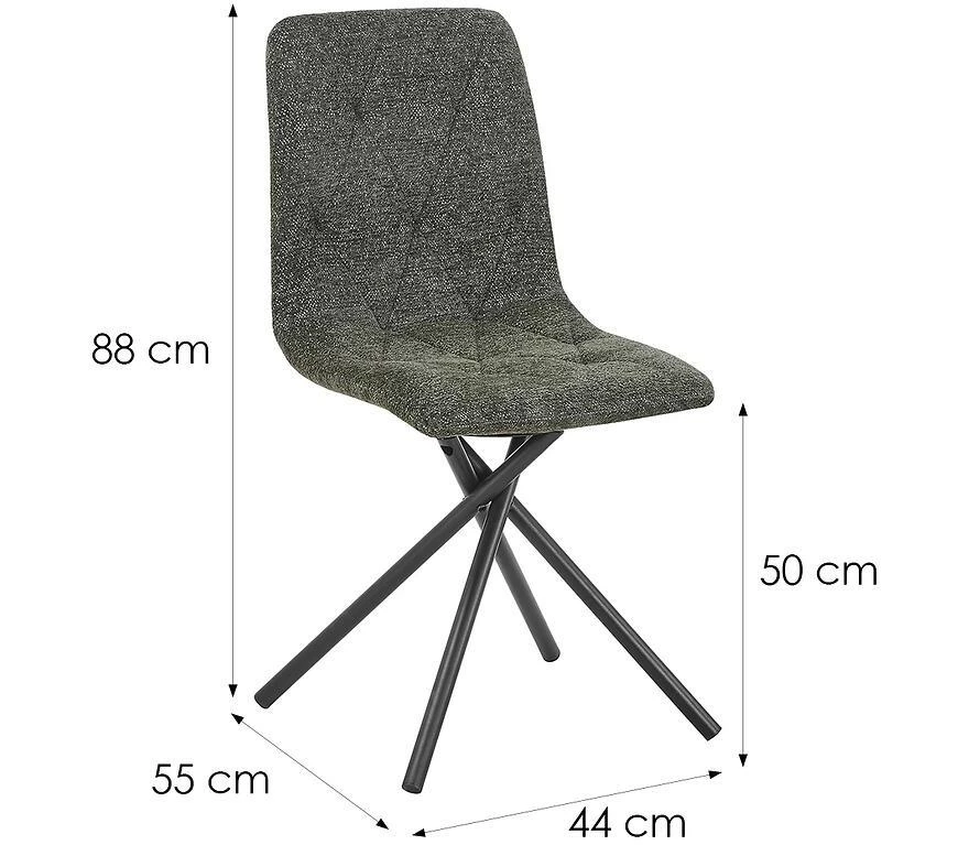 Luna stolica zelena Raven 78