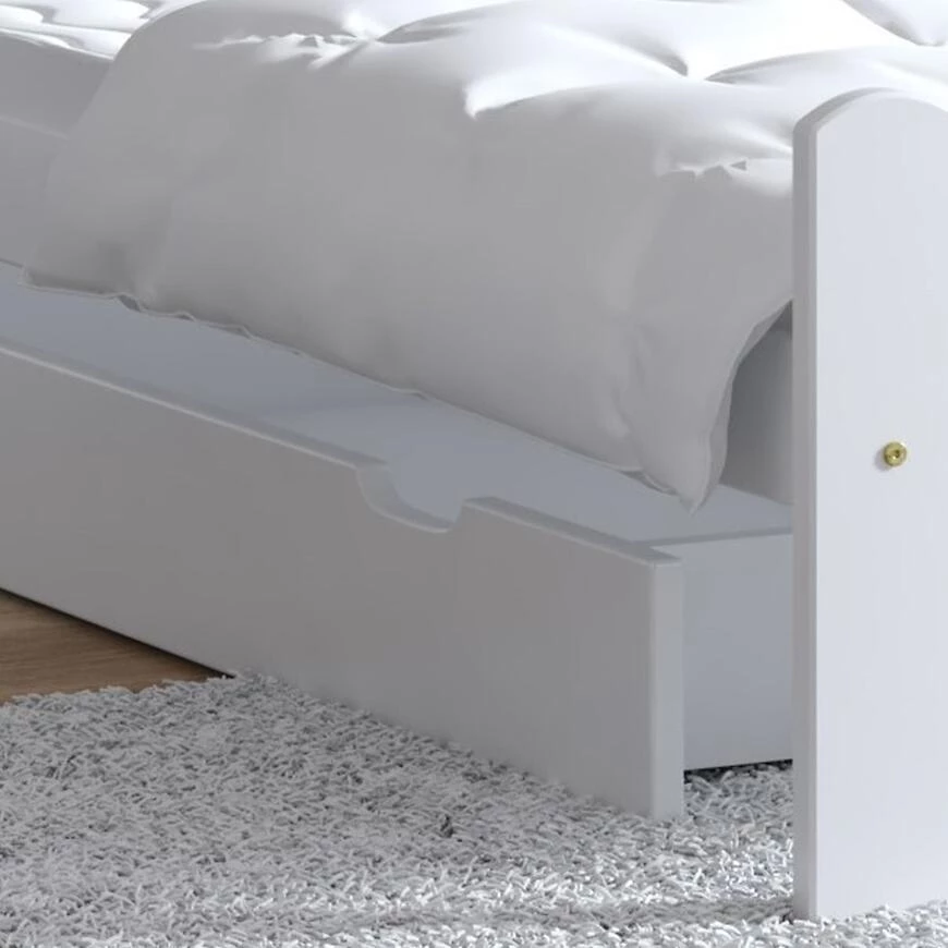 Djed Mraz fioka 67x140x17 cm bela