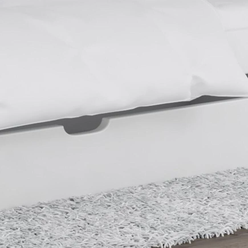 Djed Mraz fioka 67x140x17 cm bela