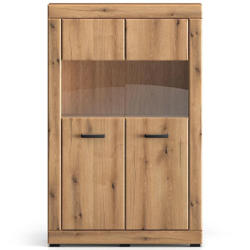 Dora 03 vitrina, 40x92x144 cm hrastovina