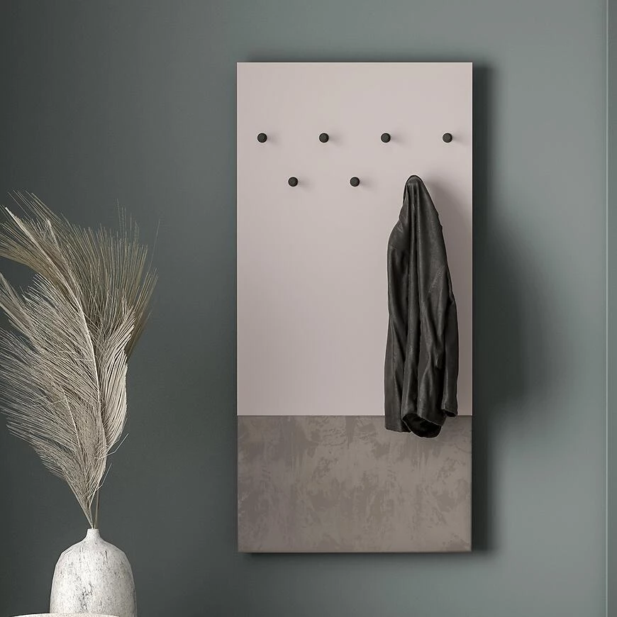 Voco 08 vješalica za kapute, 6x69x143 cm cremona hrast/kašmir