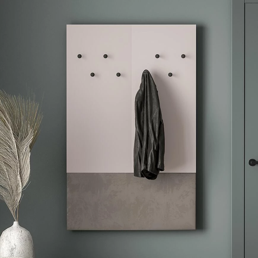 Voco 07 vješalica za kapute, 6x90x143 cm cremona hrast/kašmir