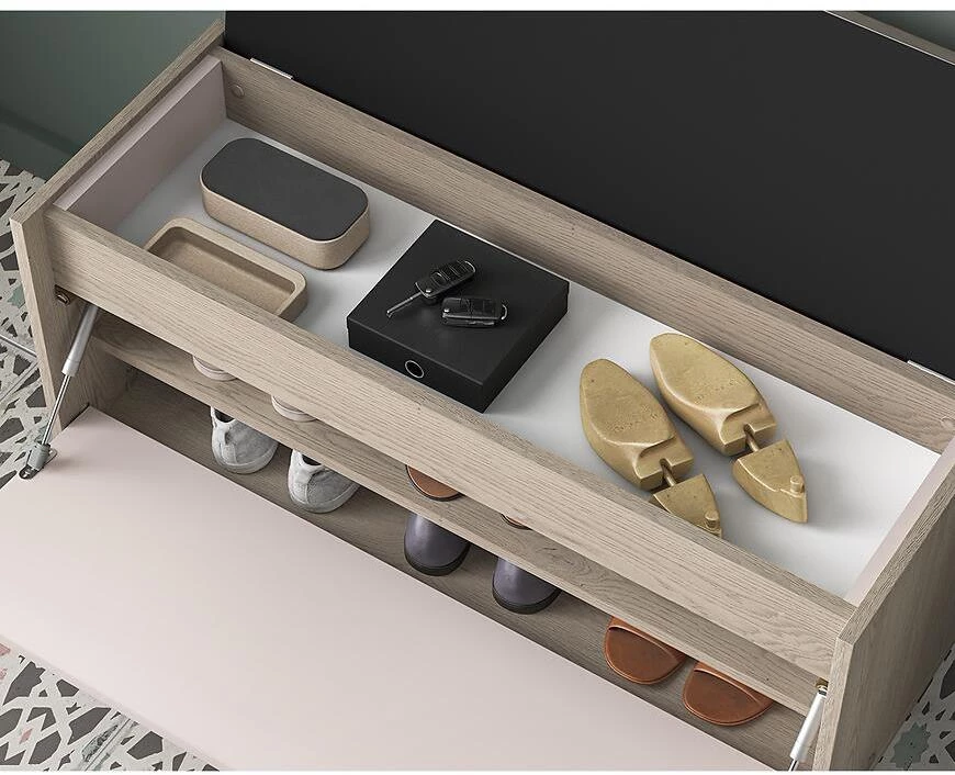 Voco 05 ormaric za cipele,  34x90x55 cm hrast cremona/kašmir