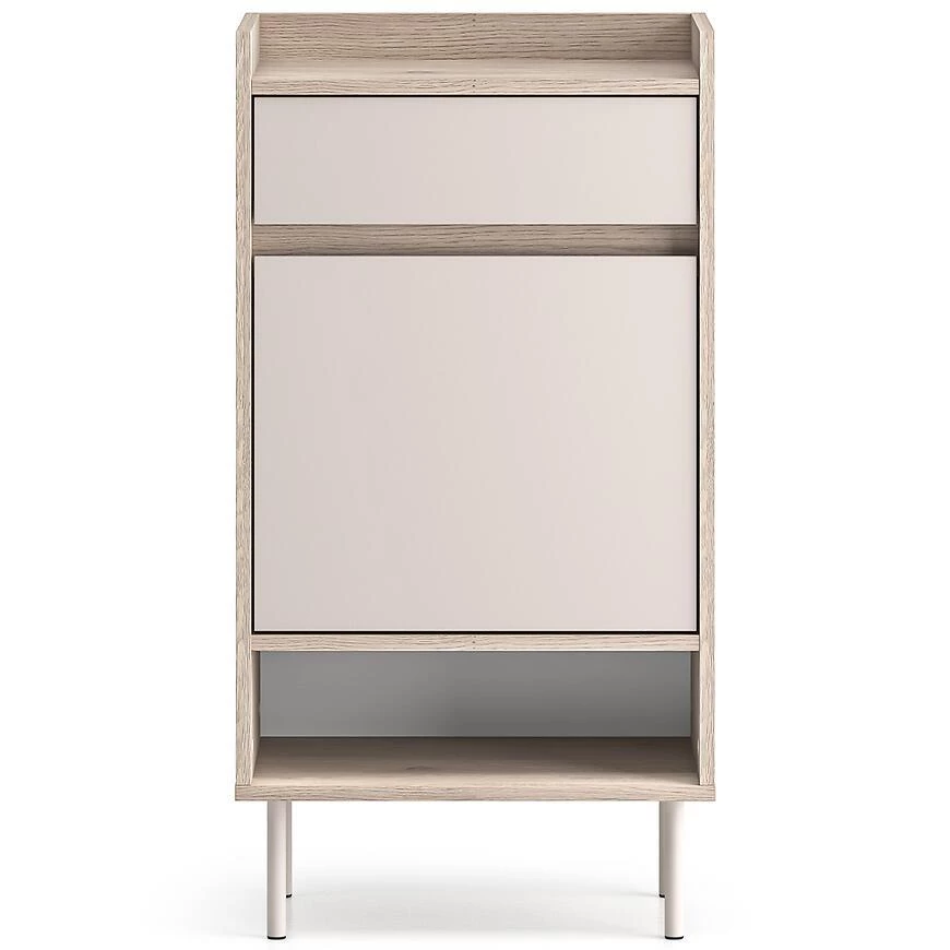 Voco 04 ormaric za cipele, 34x50x95 cm hrast cremona/kašmir