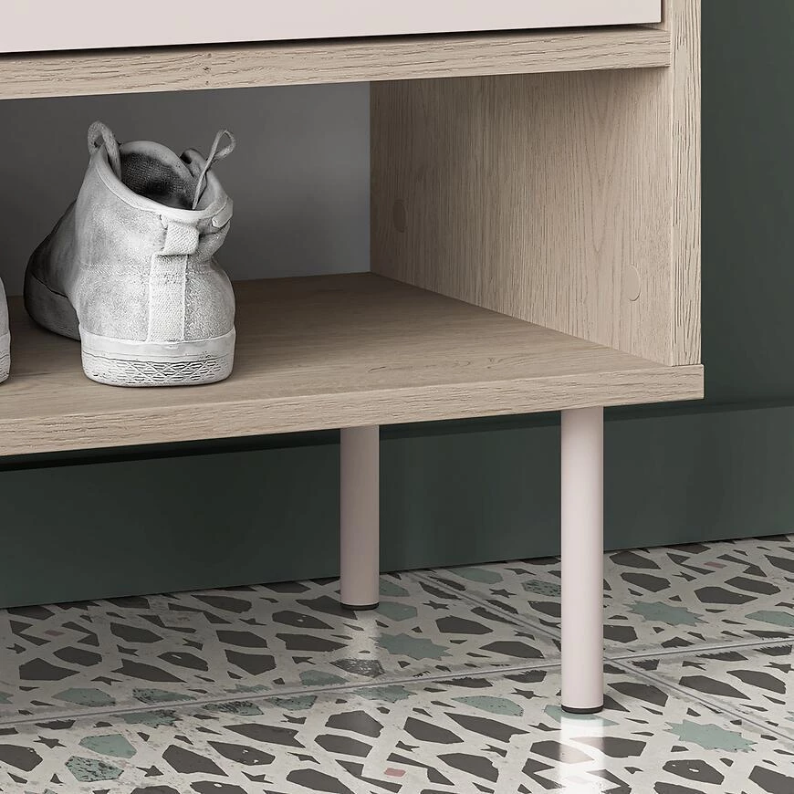 Voco 04 ormaric za cipele, 34x50x95 cm hrast cremona/kašmir