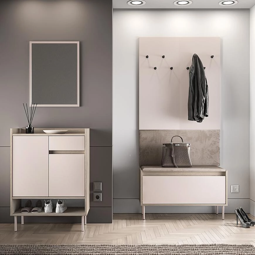 Voco 03 ormaric za cipele ,34x70x95 cm  hrast cremona/kašmir