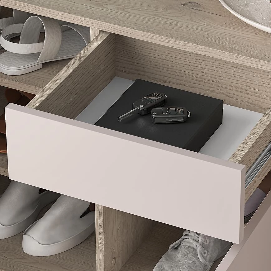 Voco 02 ormaric za cipele, 34x120x95 cm hrast cremona/kašmir