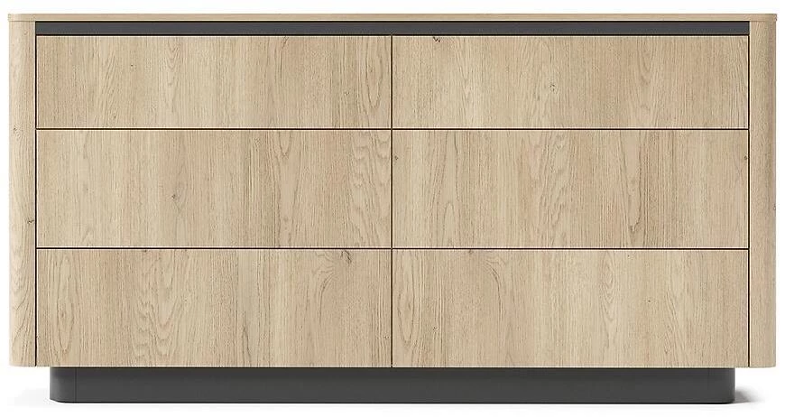 Torro komoda D 163 6s, 38.1x163.2x82.9 cm  cremona hrast