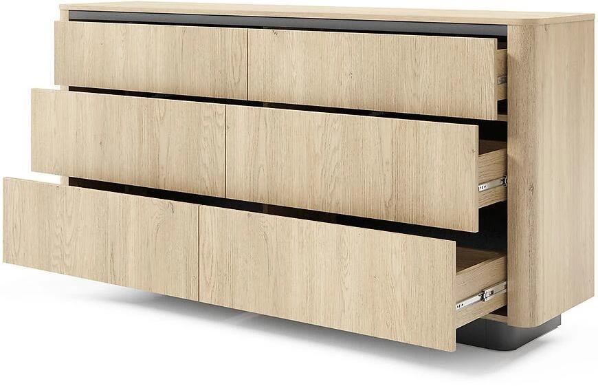Torro komoda D 163 6s, 38.1x163.2x82.9 cm  cremona hrast