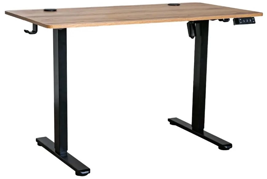 Seville 12530 elektricni sto 120x60x72 cm natur/crni