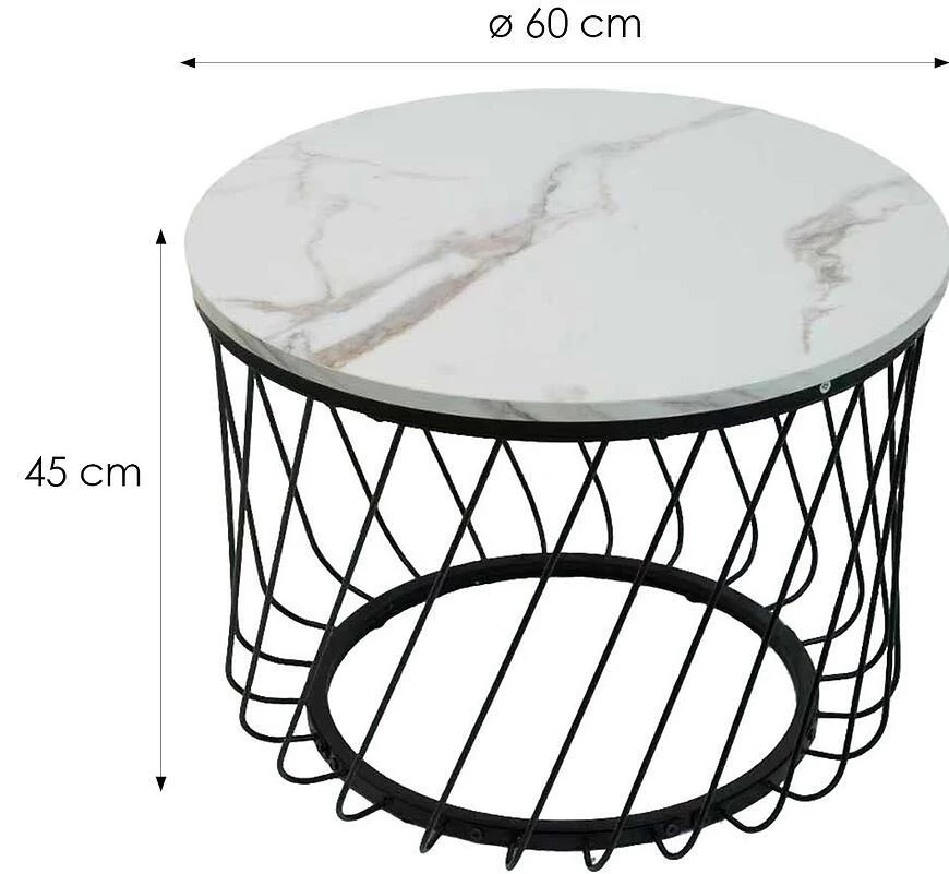 Pmc-Ct2516-2 stocic beli mermer/crna