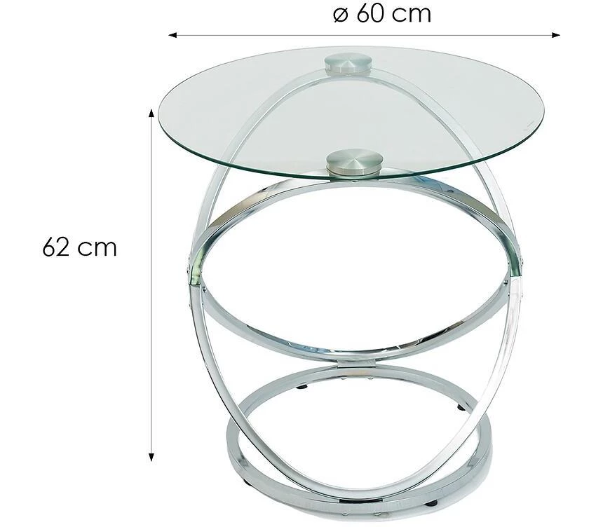 Pmc-24016 stocic chrome/staklo