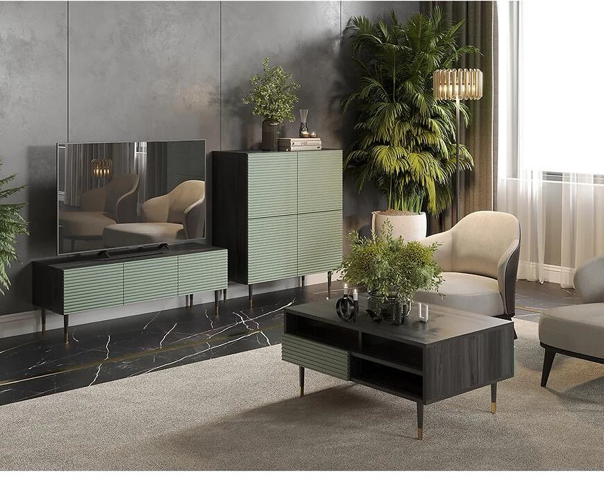 TV komoda System Imperi?al I02 120 3d  zelena