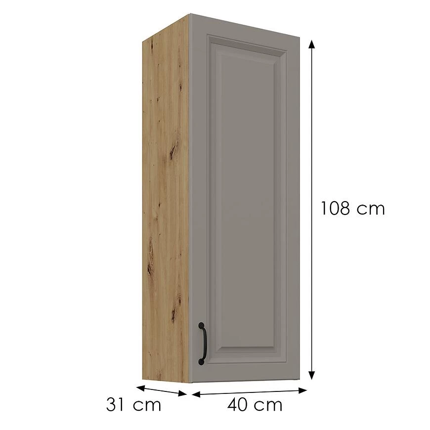 Stilo glineno siva/zanatski kuhinjski ormaric 40G-108 1F